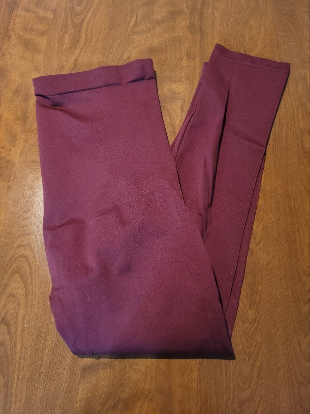 Shapermint Burgundy Ponte Leggings